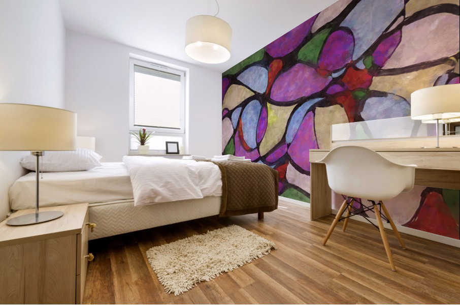 Neurological Art  Mural print