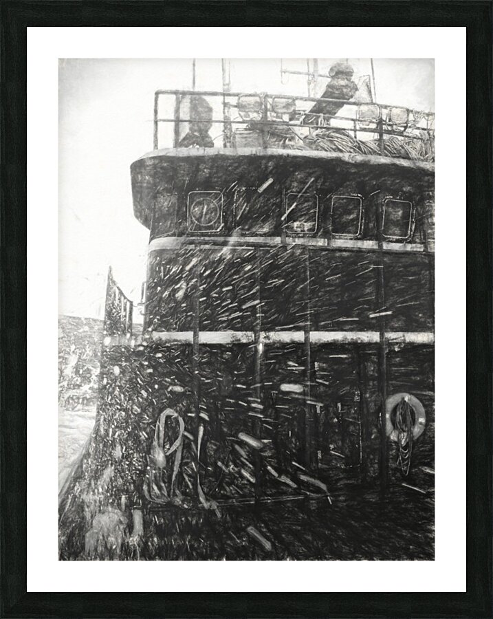 In the Storm Picture Frame print