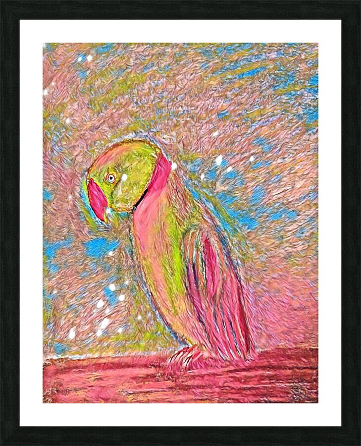 In the Pink Picture Frame print
