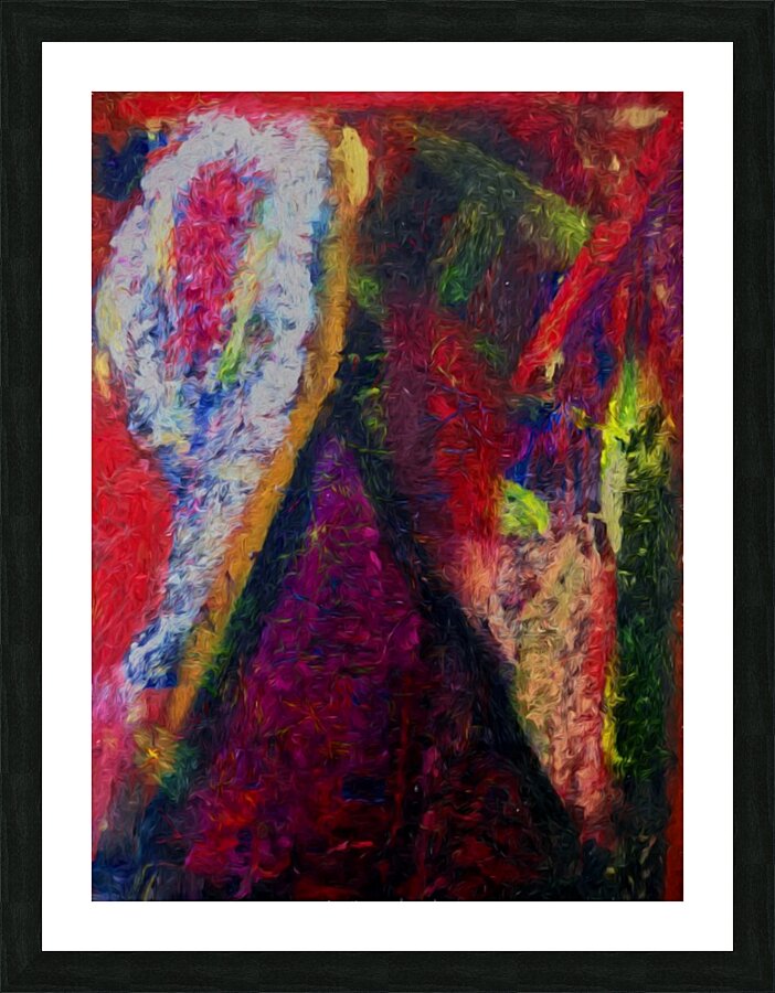 The Climber Picture Frame print