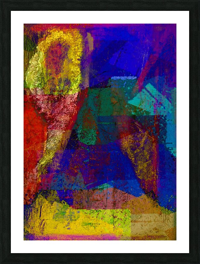 The Climber V2 Picture Frame print