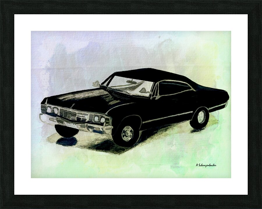 1969 Chevy Impala Picture Frame print