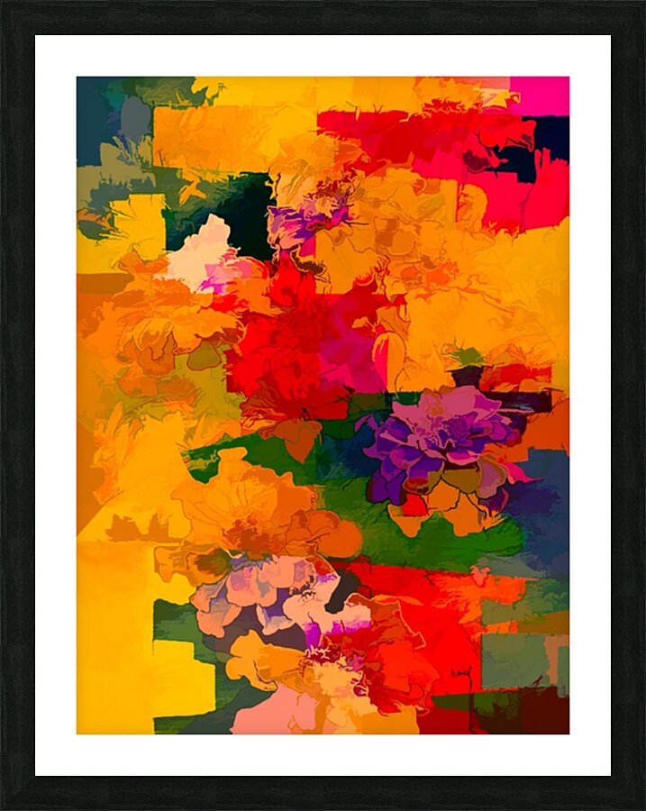 Patterned Picture Frame print