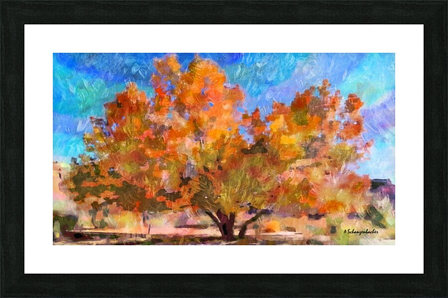Box Elder Maple Tree Picture Frame print