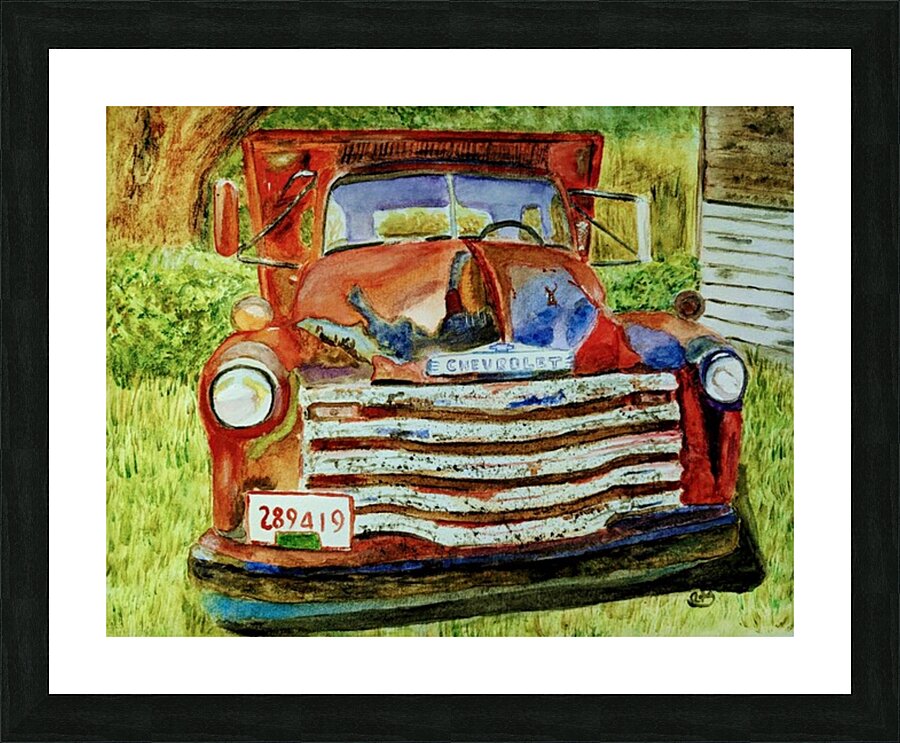 Forgotten Picture Frame print