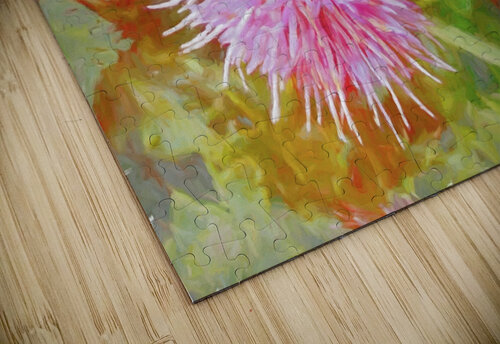 Bachelors Button Flower Aurelia Schanzenbacher puzzle
