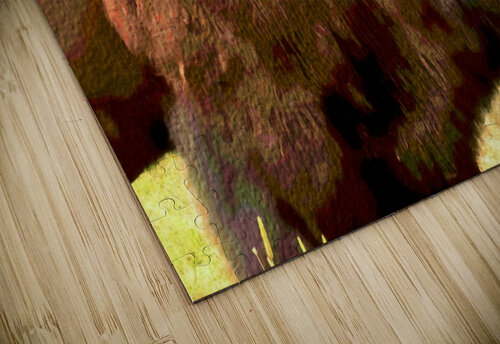 Bison Headshot Aurelia Schanzenbacher puzzle