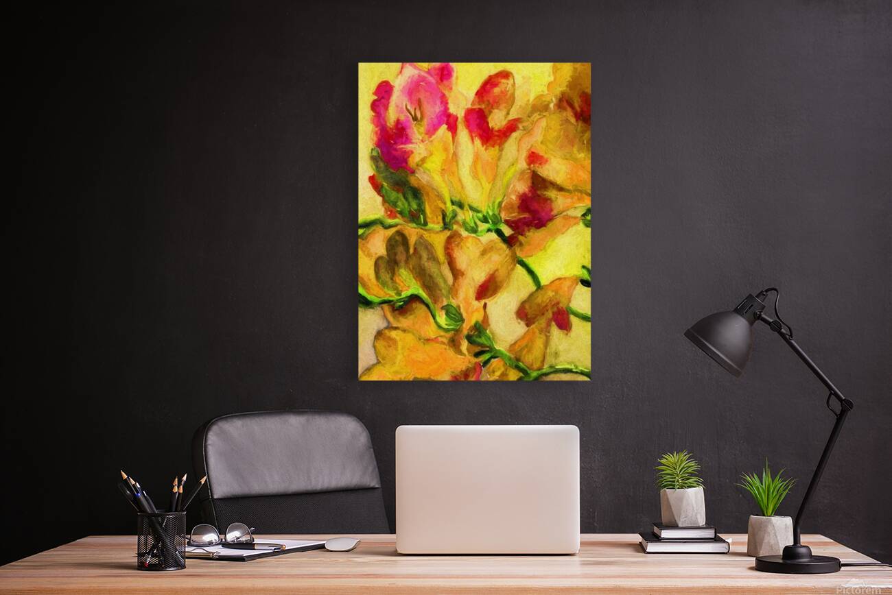 Yellow Flowers Reproduction