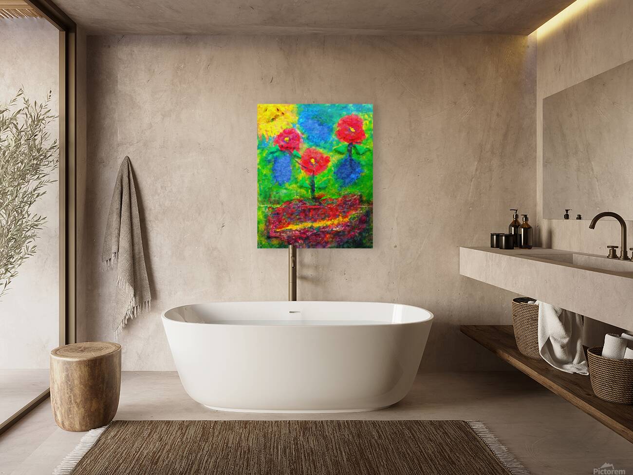 Dancing Flowers  Reproduction