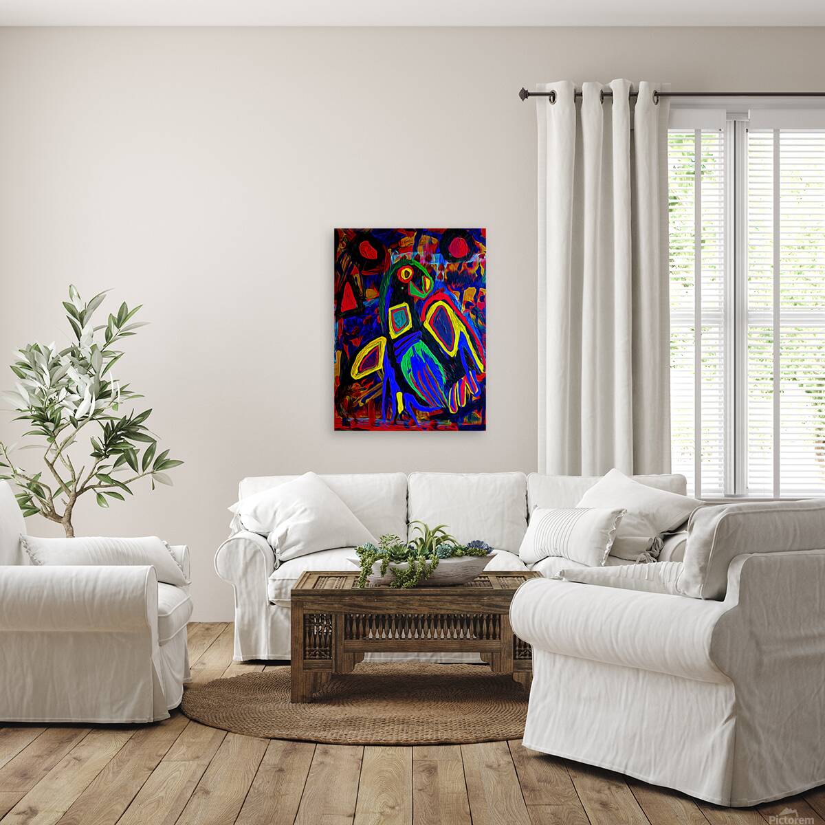 Abstract Bird Reproduction