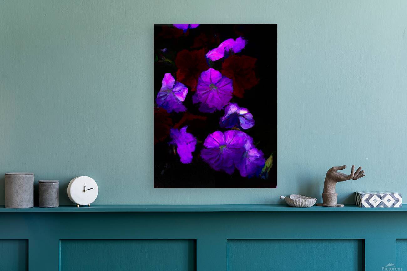 Evening Flowers Reproduction