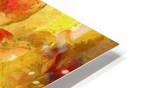 Yellow Flowers HD Metal print
