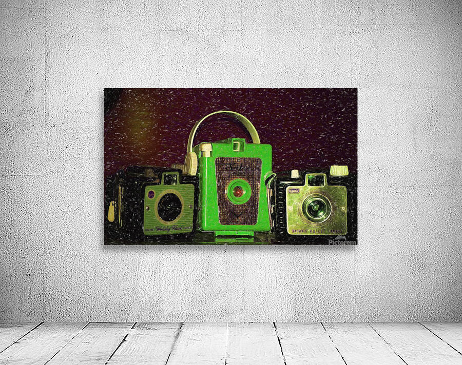 Antique Cameras Wall Preview