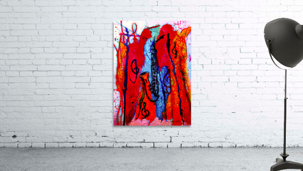 Saxophone Electrified Wall Preview
