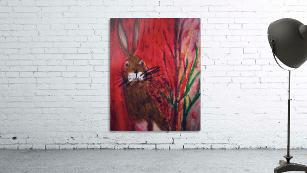 Red Rabbit Wall Preview