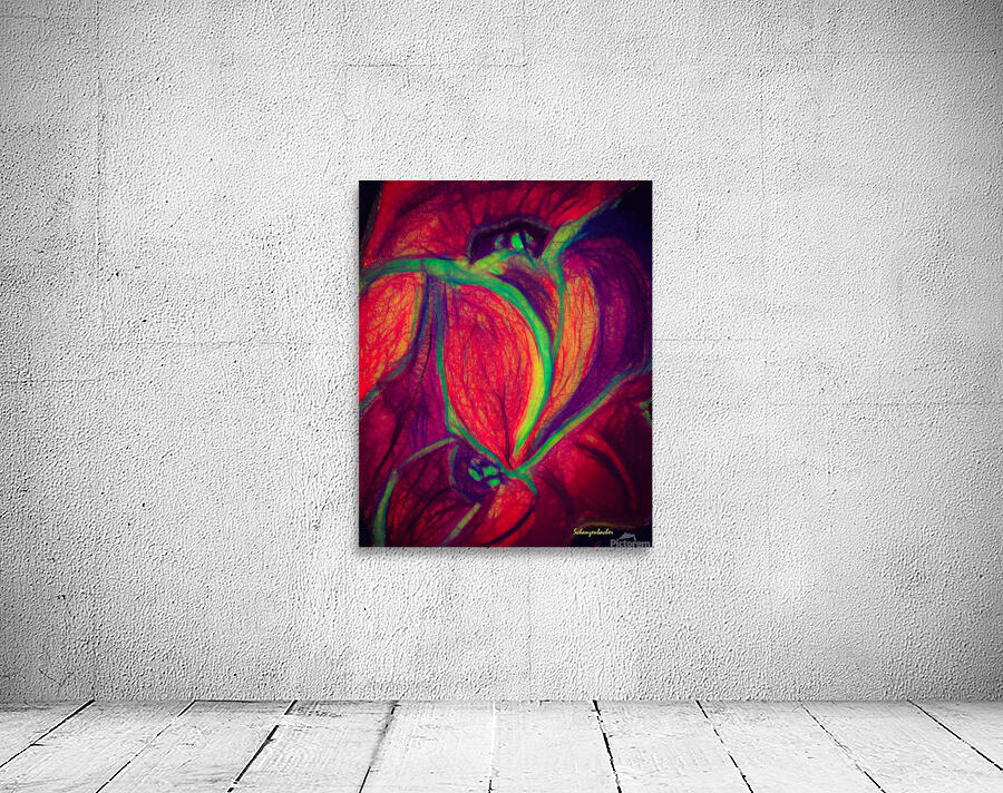 Electric Flowers Wall Preview