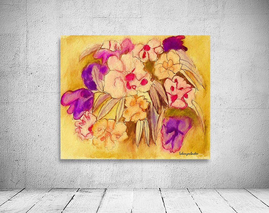 Pansies Wall Preview