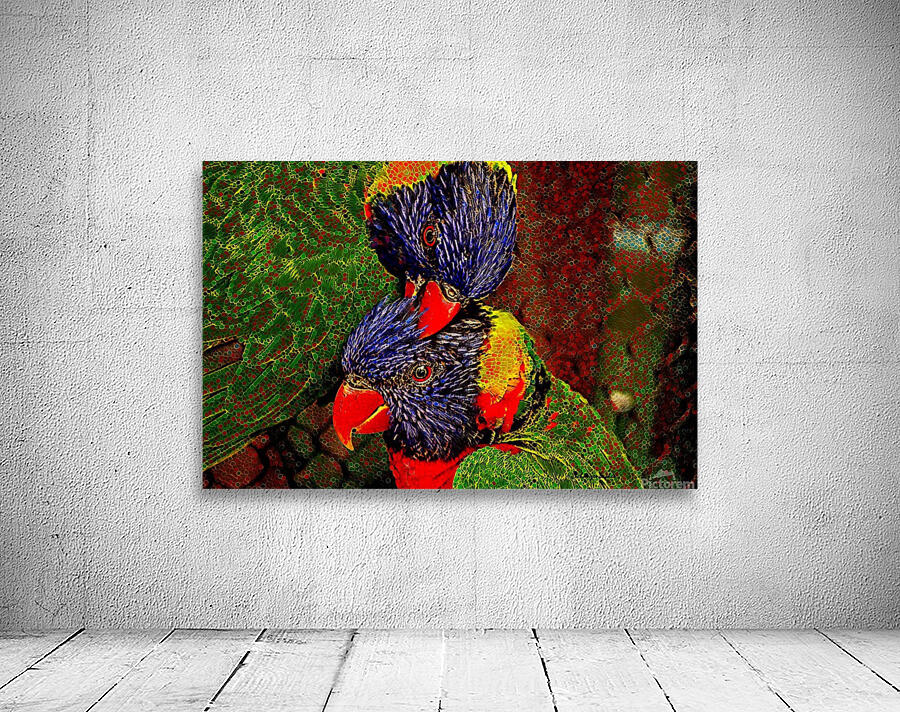 Lovebirds Wall Preview