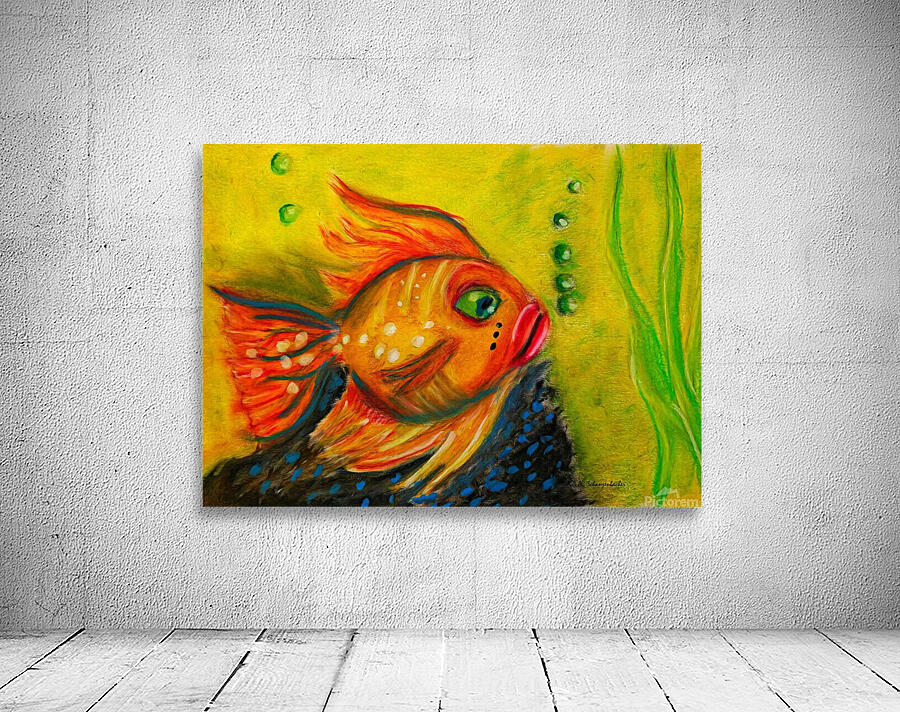 Gold Fish Wall Preview