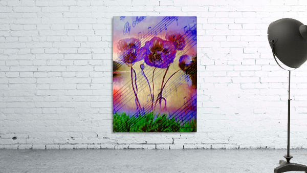 Dancing Flowers Wall Preview