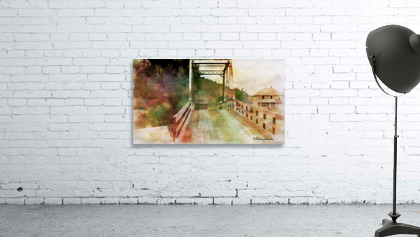 Wooden Bridge  Wall Preview