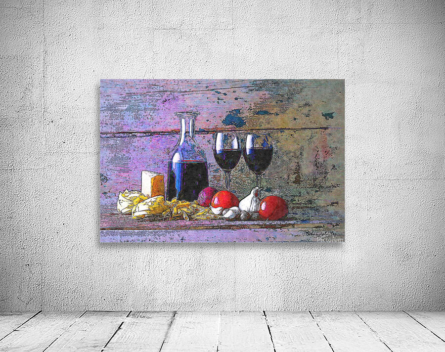 Dining with wine Wall Preview
