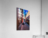 Urban Chromatic Split – Boston Acrylic Print