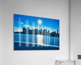 Sun Over Boston Harbor Acrylic Print