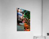 Bali Feeding Fish – Tirta Empul Temple Indonesia Acrylic Print