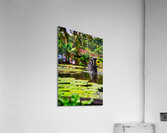 Tranquil Fountain — Bali Gardens Acrylic Print