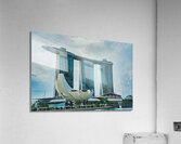Marina Bay Sands Hotel – Singapore Skyline Acrylic Print