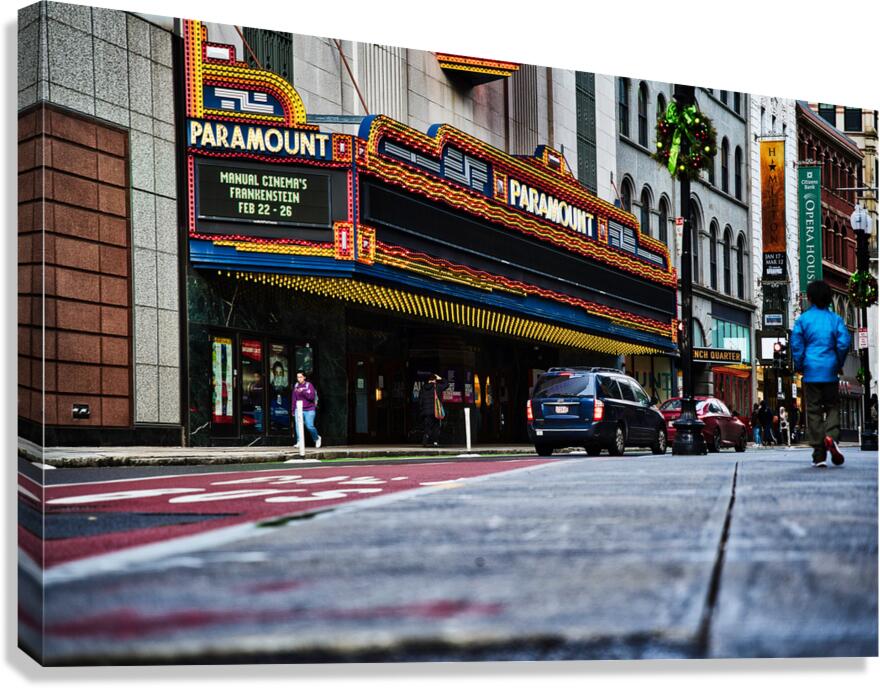 Paramount Theater – Boston Canvas Print