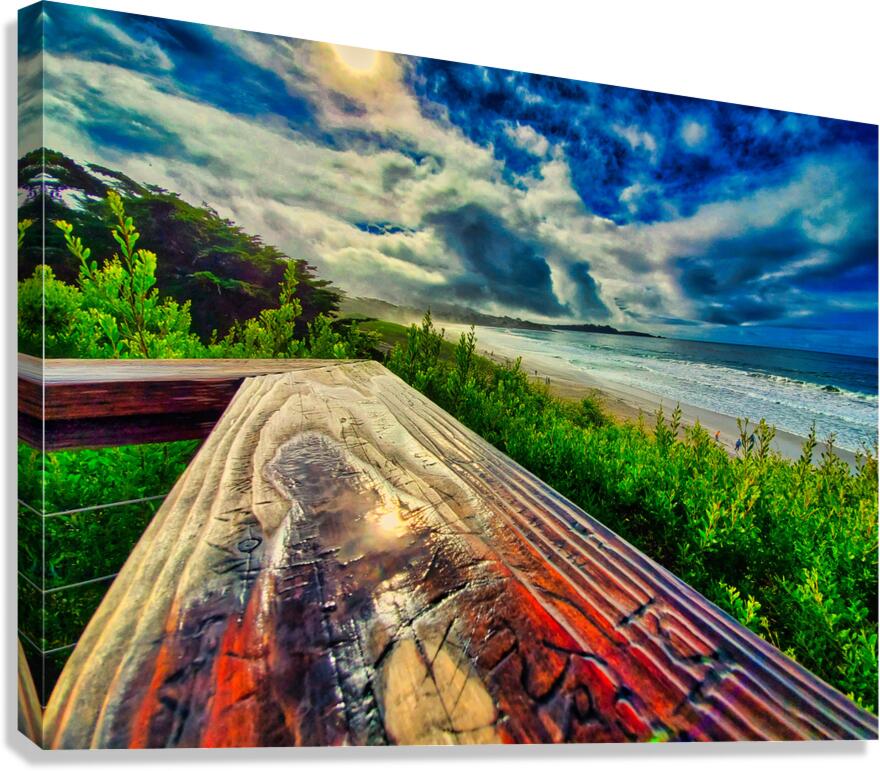 After the Storm. Carmel Coast Canvas Print