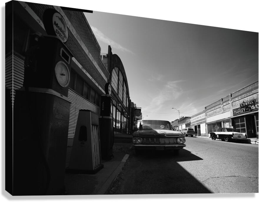 Lowell Shadows Arizona Canvas Print