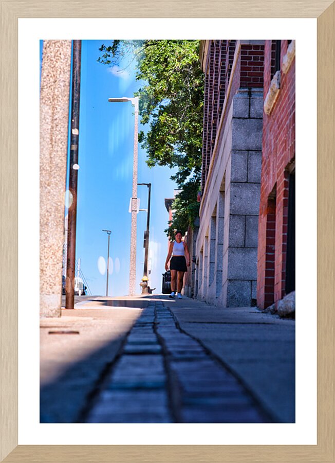 Uphill Perspective Picture Frame print