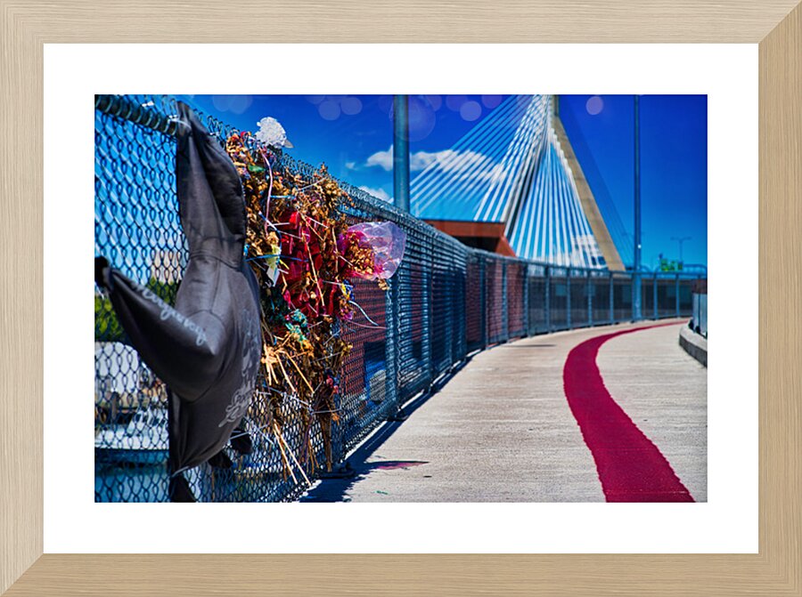 Echoes Along the Bridge Picture Frame Printing