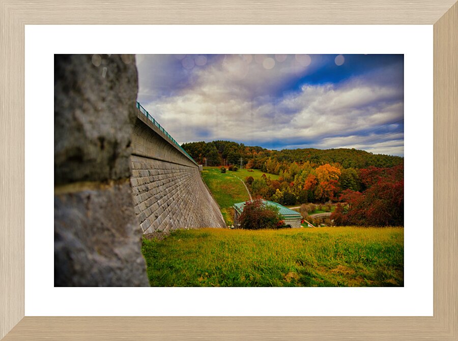 Edge of the Reservoir Picture Frame print