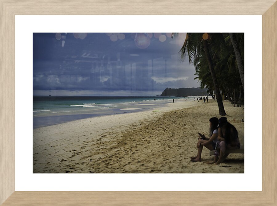 Storm Watch – Boracay Picture Frame print
