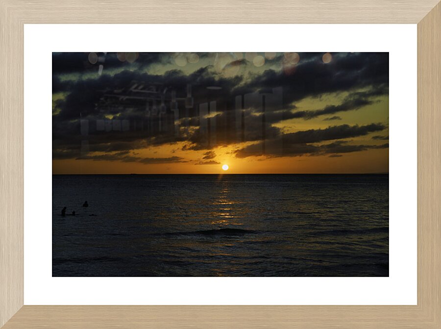 Boracay Horizon Sunset Picture Frame print