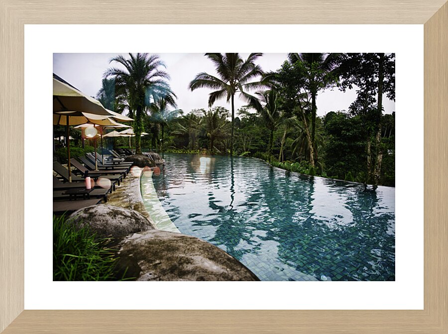 Tropical Serenity Picture Frame Printing