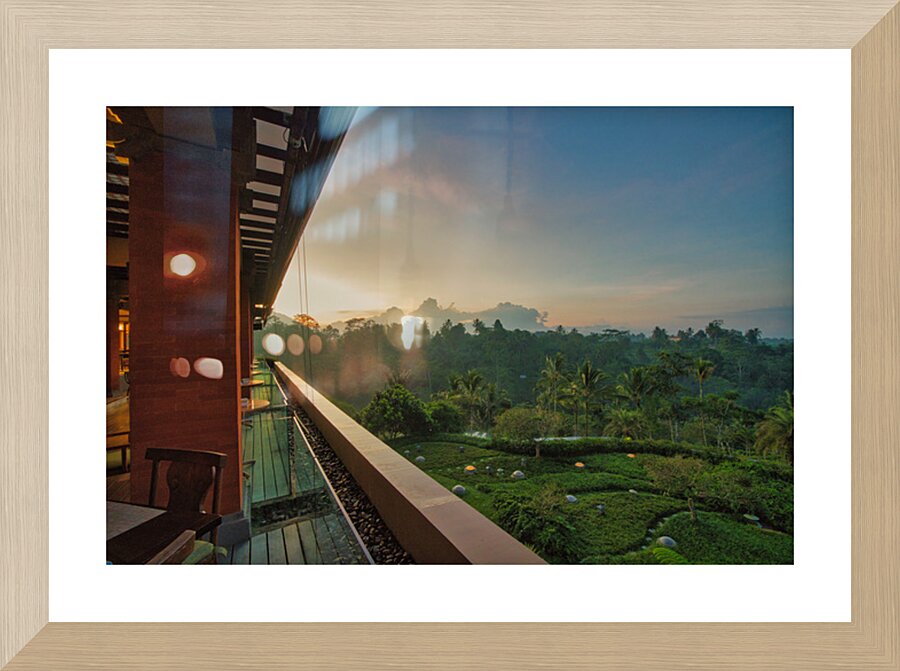 Padma Breakfast View Picture Frame print