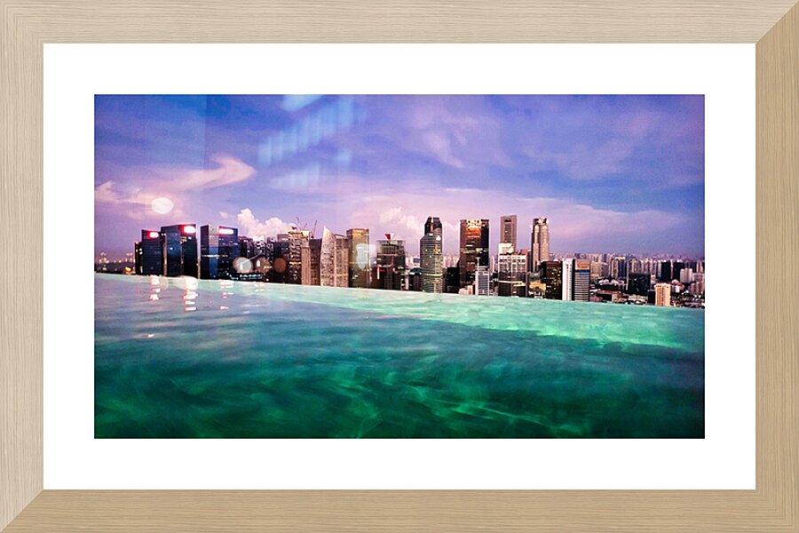 Skyline Mirage Picture Frame Printing