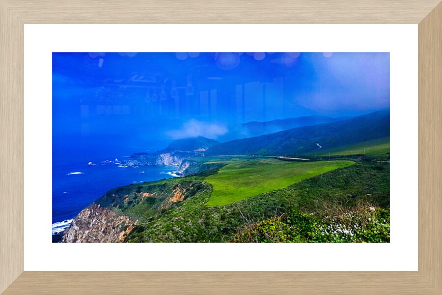 Mist Over Big Sur Picture Frame print