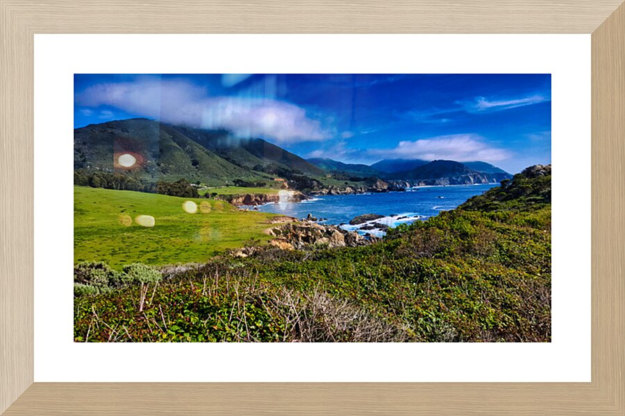 Pacific Horizon – Big Sur Picture Frame print