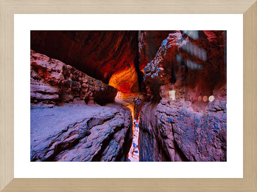 The Passage of Fire and Stone Picture Frame Printing