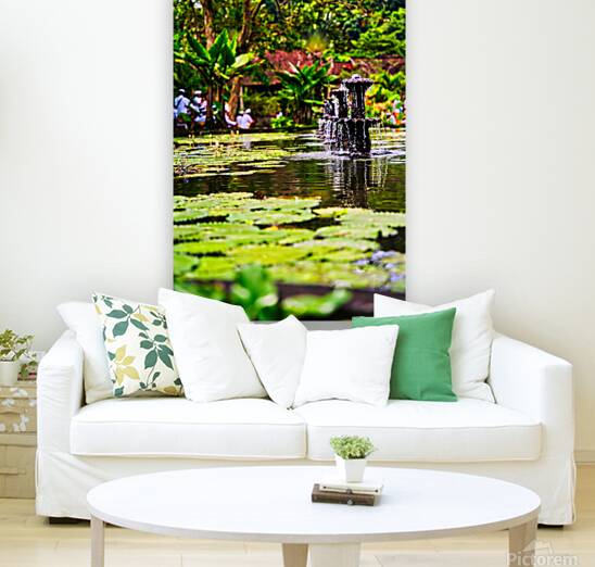 Tranquil Fountain — Bali Gardens Reproduction