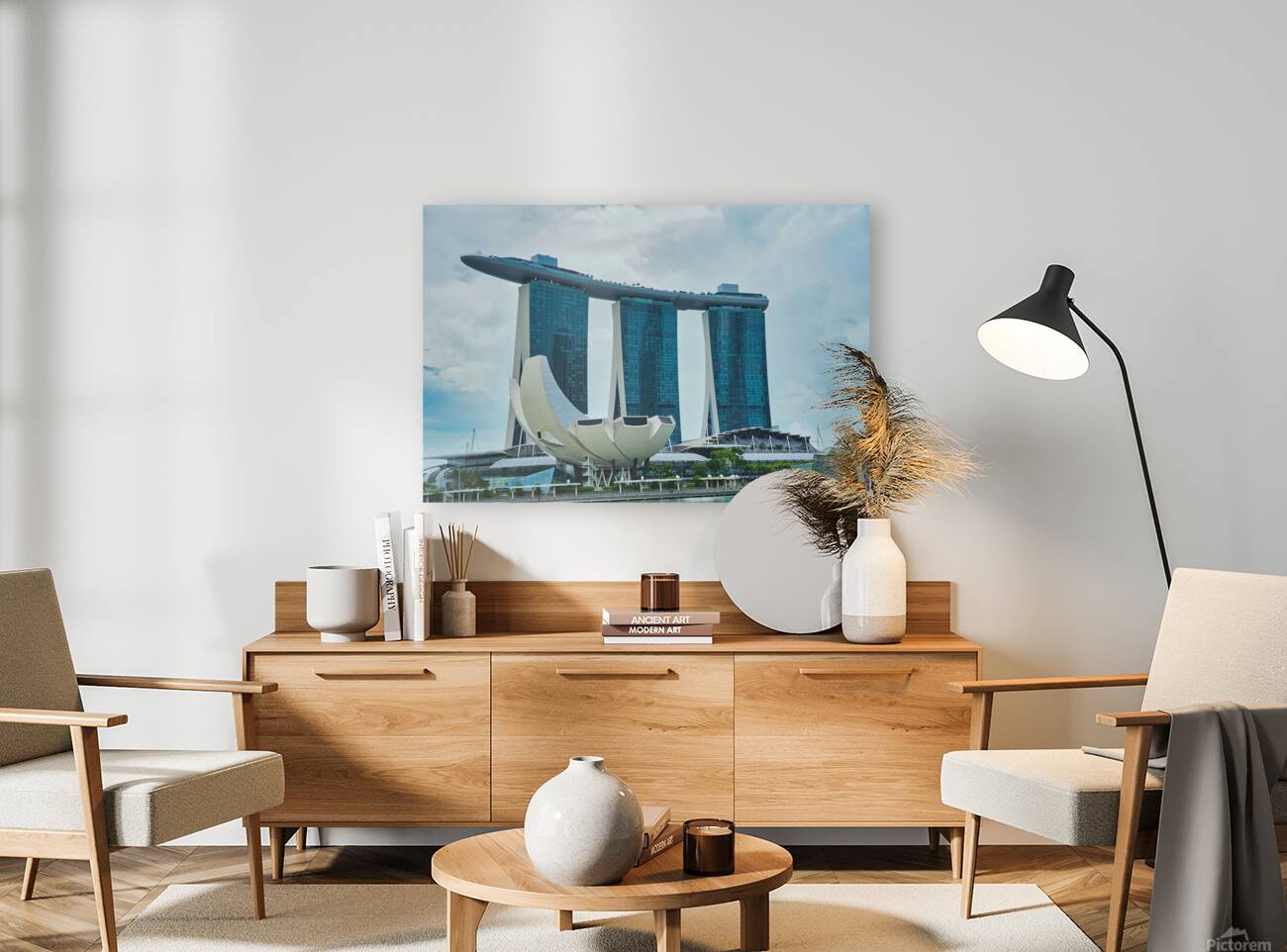 Marina Bay Sands Hotel – Singapore Skyline Reproduction