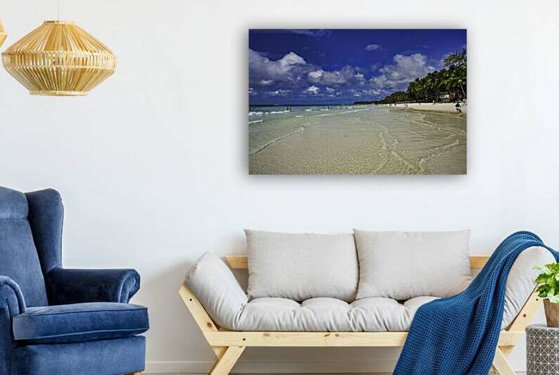 White Beach Reflections – Boracay Philippines by AM Productions