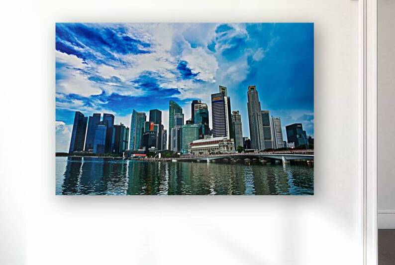 Marina Bay Skyline Singapore by AM Productions