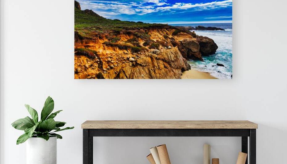 Big Sur Coastal Cliffs by AM Productions